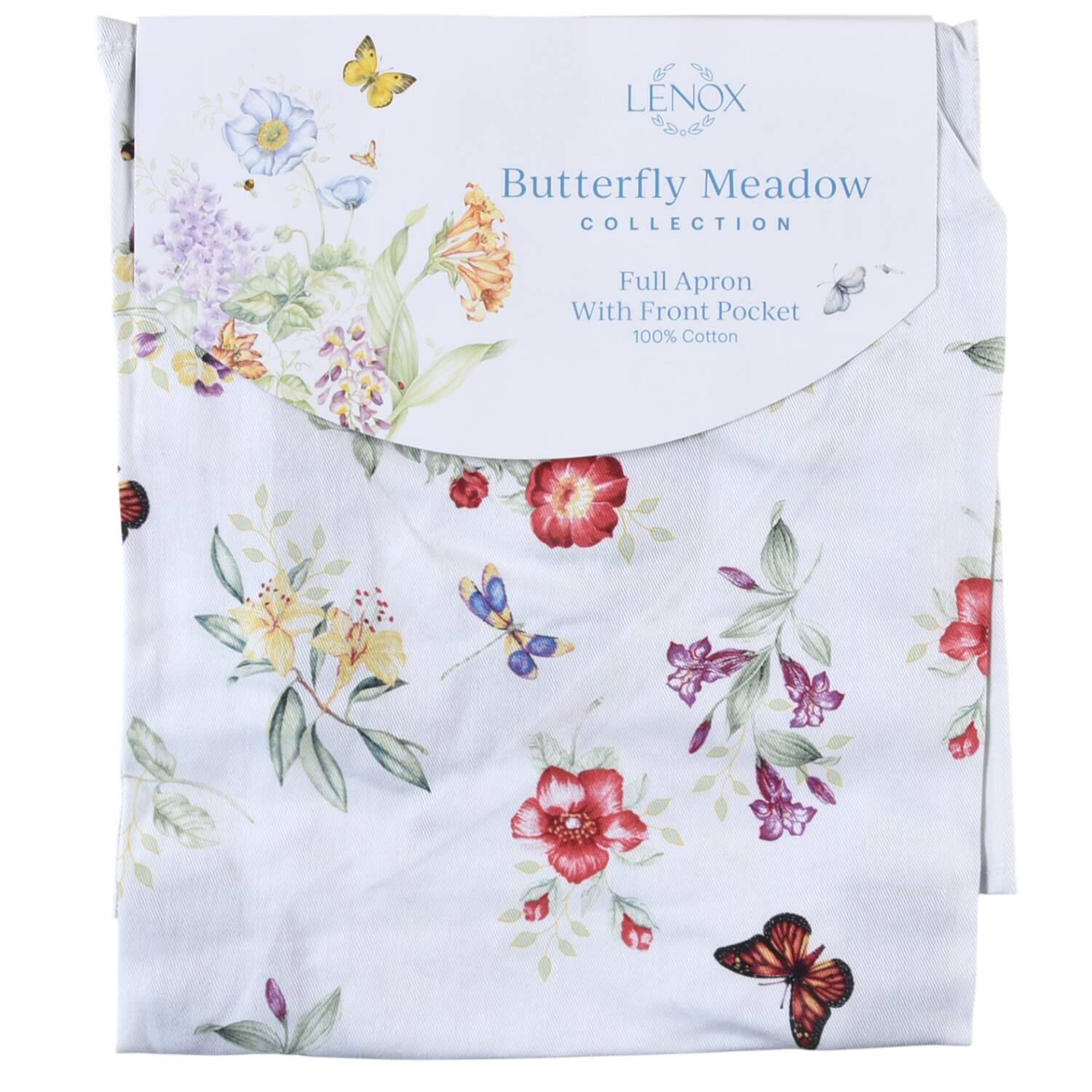 Butterfly Meadow Cloth Kitchen Apron by Lenox-1