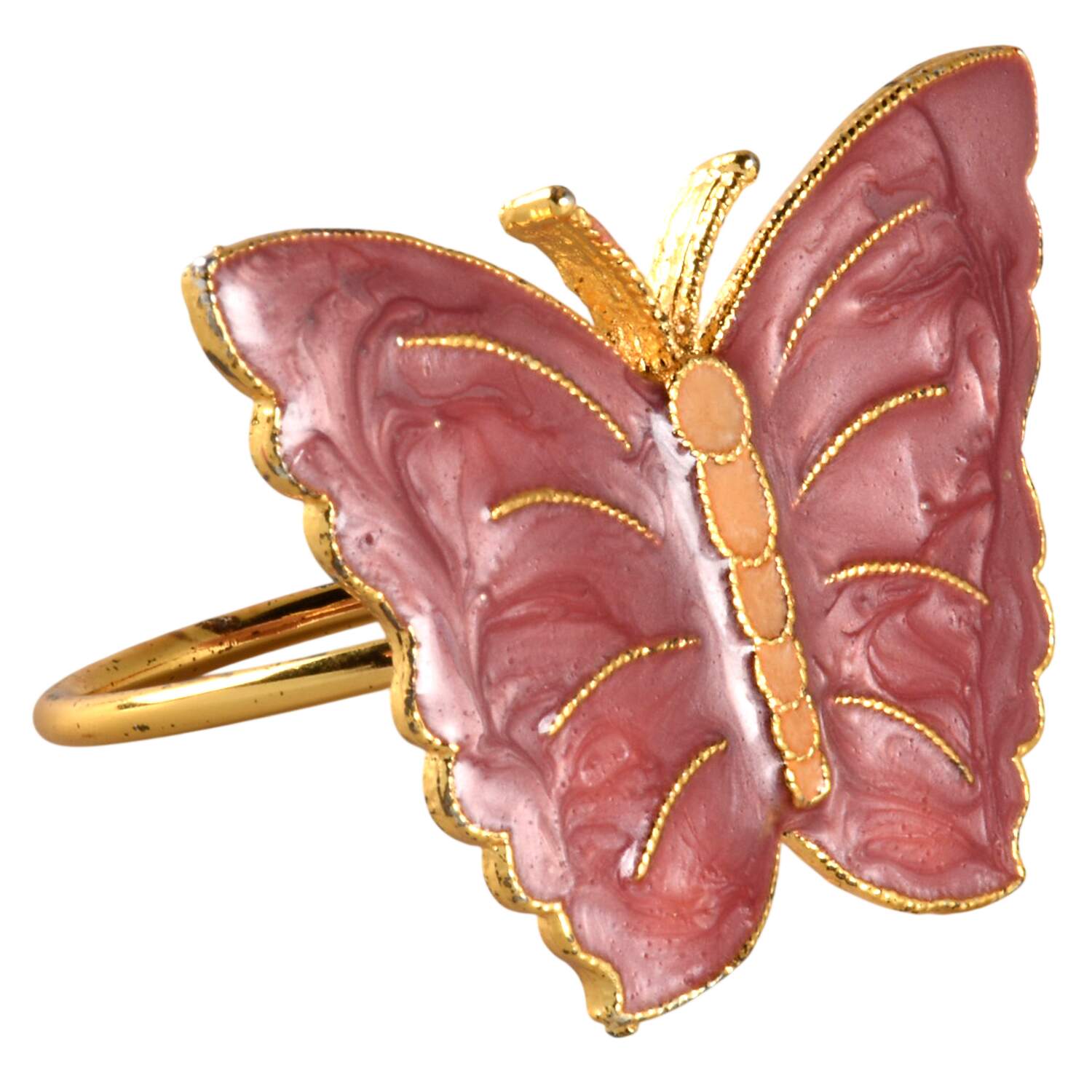 Butterfly Meadow Metal Napkin Ring by Lenox-1