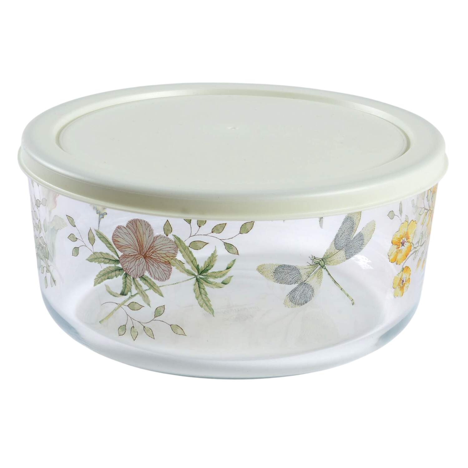 Butterfly Meadow 7" Glassware Storage Bowl & Lid by Lenox-1