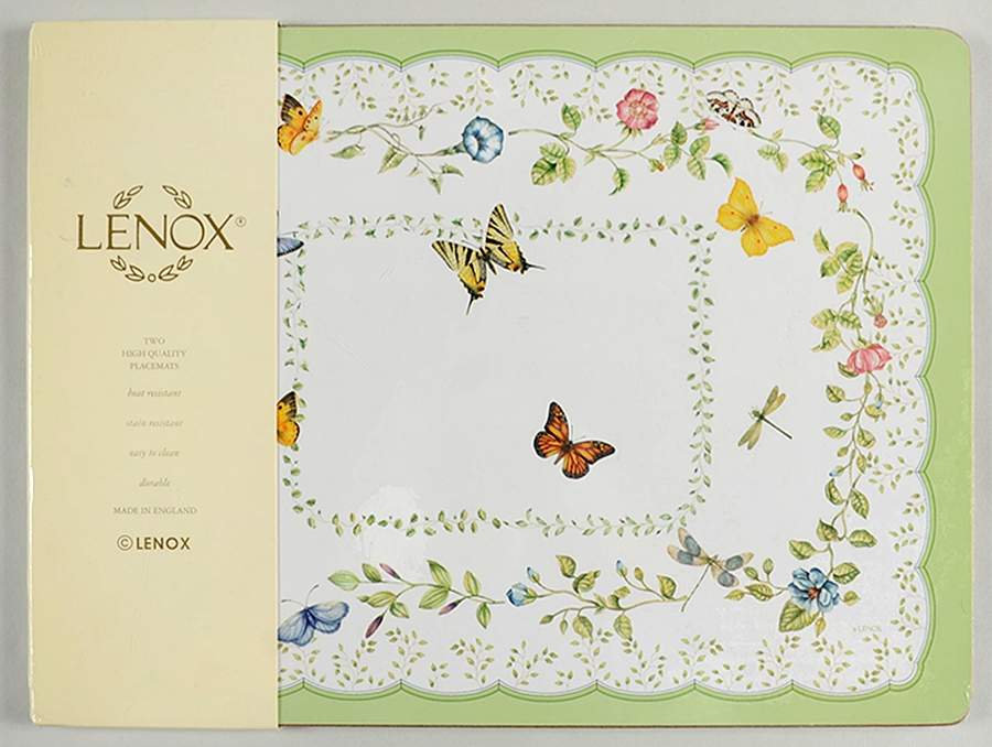 Butterfly Meadow Corkboard Placemat - Set of 2 by Lenox-1