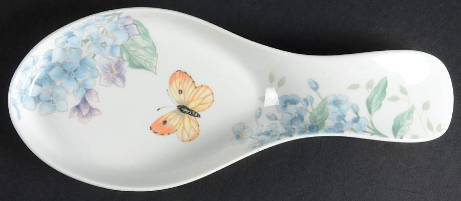 Butterfly Meadow Spoon Rest/Holder (Holds 1 Spoon) by Lenox-1