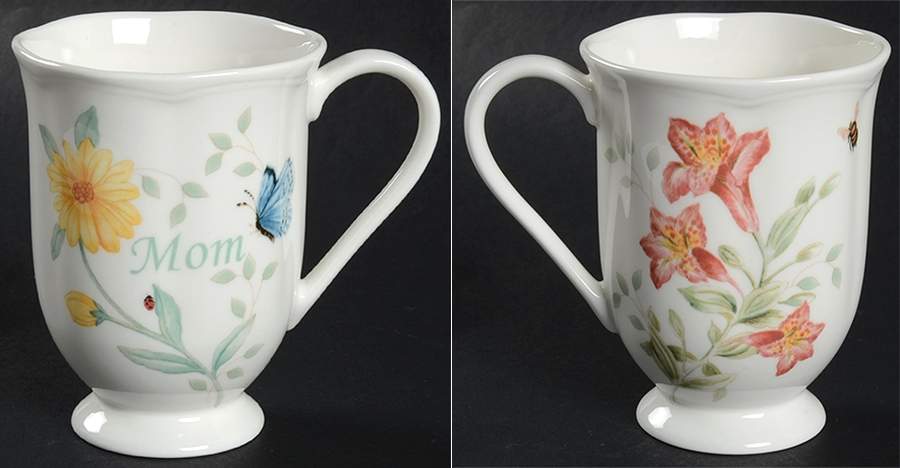 Butterfly Meadow Sentiment Mug by Lenox-1