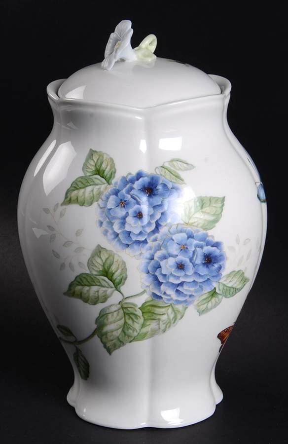 Butterfly Meadow Cookie Jar & Lid by Lenox-1