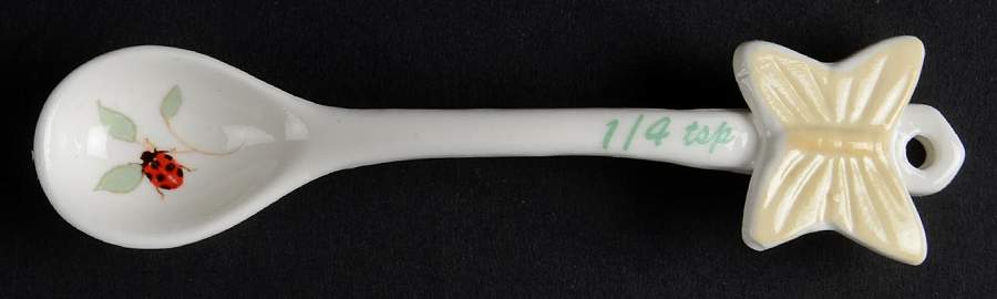 Butterfly Meadow 1/4 Teaspoon Ceramic Measuring Spoon by Lenox-1
