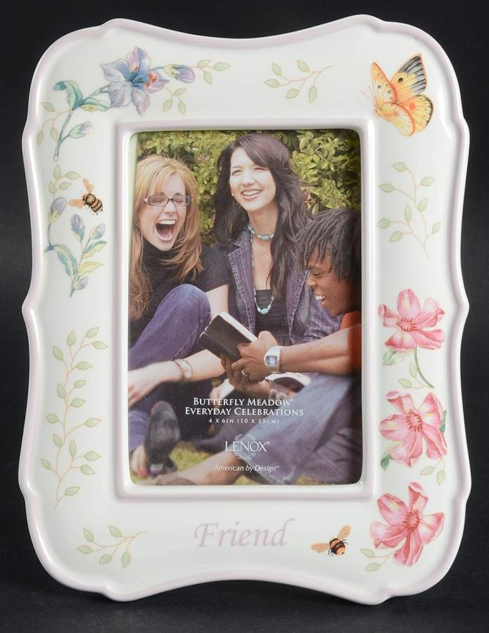 Butterfly Meadow Frame-Holds 4" X 6" by Lenox-1