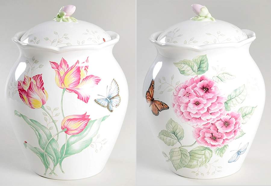 Butterfly Meadow Cookie Jar & Lid by Lenox-1