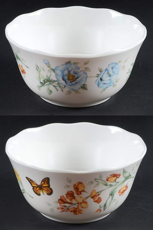 Butterfly Meadow Melamine Soup/Cereal Bowl by Lenox-1
