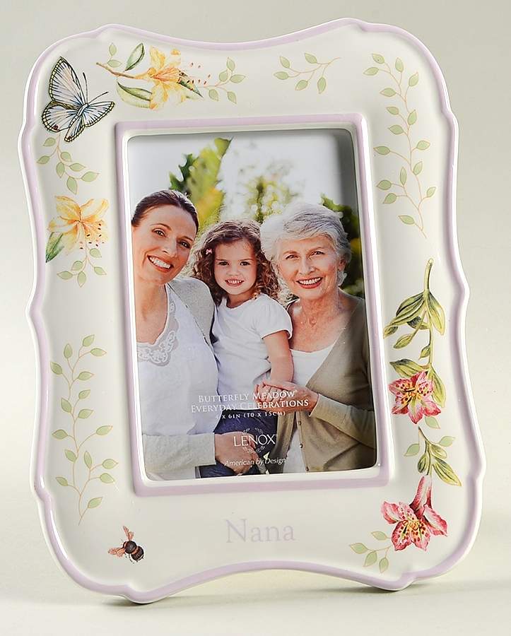Butterfly Meadow Frame-Holds 4" X 6" by Lenox-1