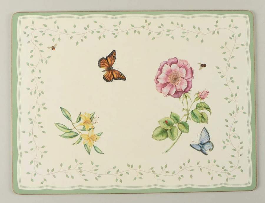 Butterfly Meadow Corkboard Placemat by Lenox-1