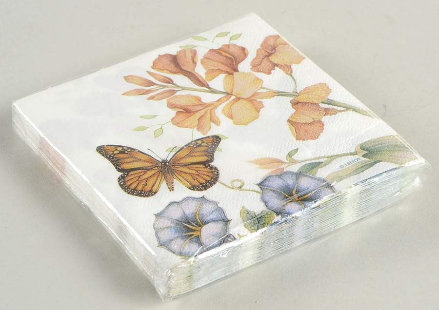 Butterfly Meadow Package of Paper Beverage Napkins by Lenox-1