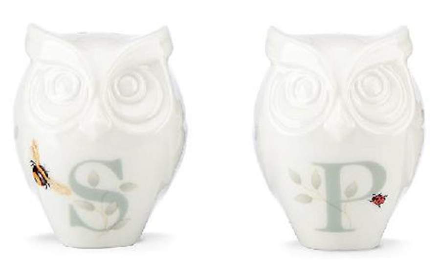 Butterfly Meadow Figural Salt & Pepper Set by Lenox-1