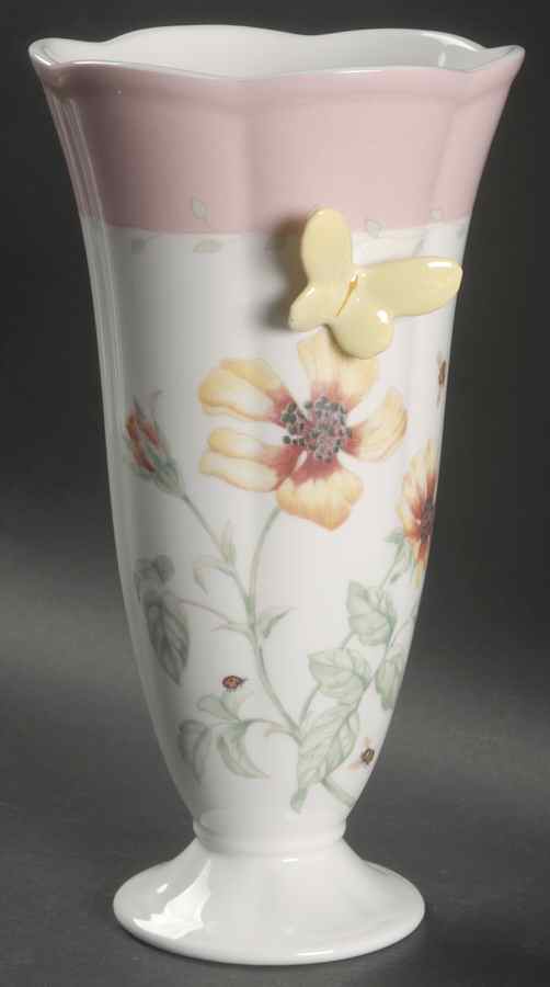 Butterfly Meadow 9" Vase by Lenox-1