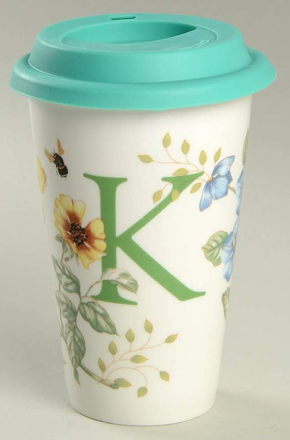 Butterfly Meadow Travel Tumbler & Silicone/Plastic Lid by Lenox-1