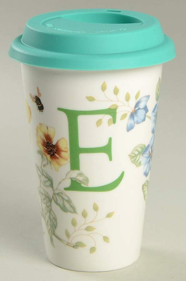 Butterfly Meadow Travel Tumbler & Silicone/Plastic Lid by Lenox-1