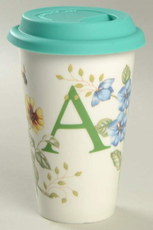 Butterfly Meadow Travel Tumbler & Silicone/Plastic Lid by Lenox-1