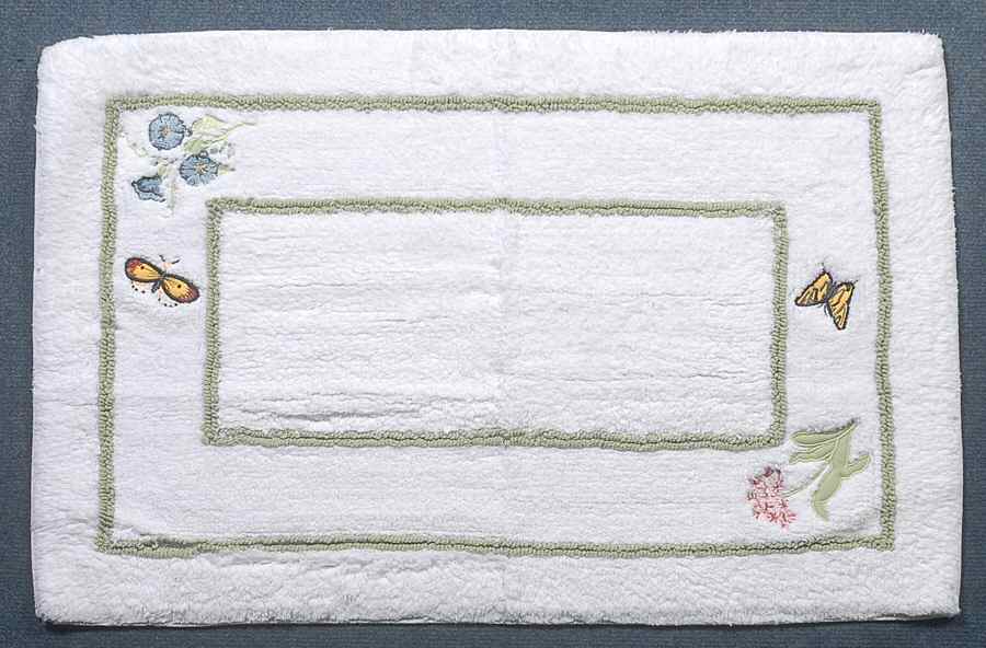 Butterfly Meadow Bath Rug by Lenox-1