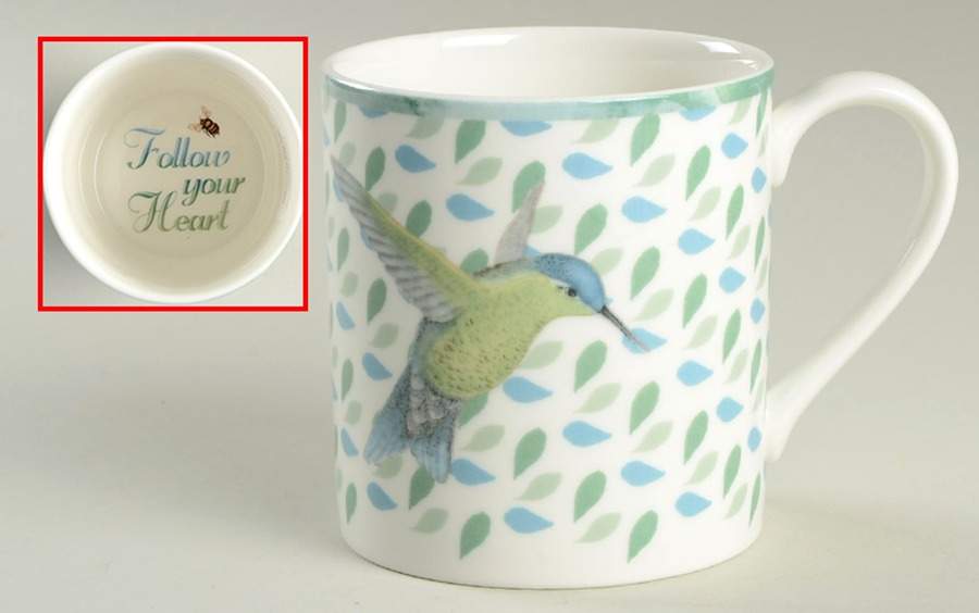 Butterfly Meadow Sentiment Mug by Lenox-1