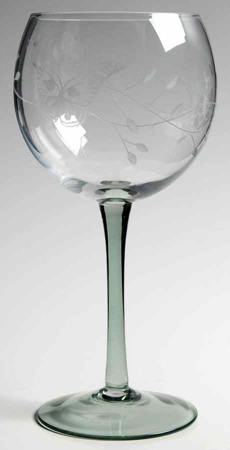 Butterfly Meadow Glassware Wine Balloon by Lenox-1