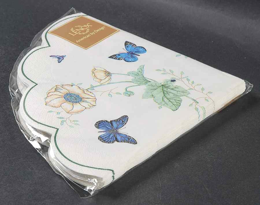 Butterfly Meadow (Package of 12) Paper Rondo Napkins by Lenox-1