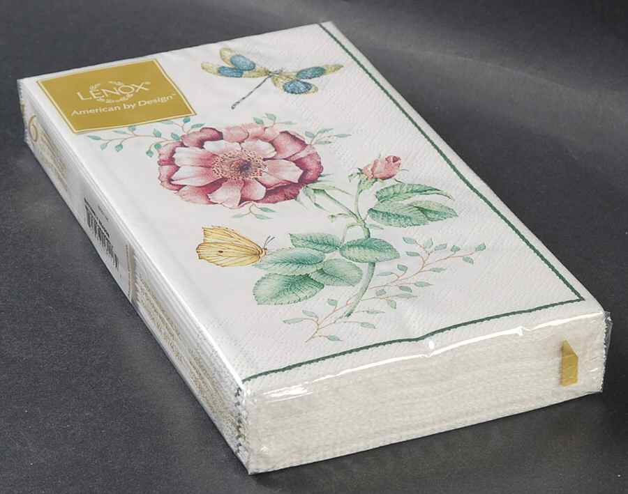 Butterfly Meadow Package of Paper Guest Towel Napkins by Lenox-1