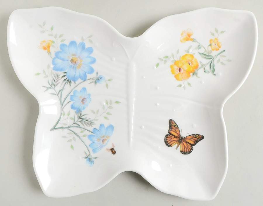 Butterfly Meadow 9" Melamine Butterfly Tray by Lenox-1