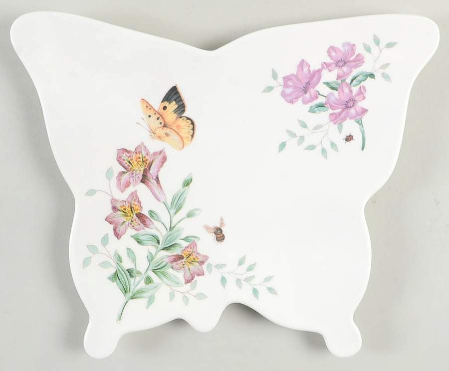 Butterfly Meadow 6" Melamine Butterfly Tray by Lenox-1