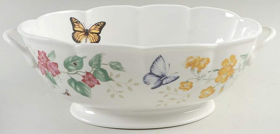 Butterfly Meadow Centerpiece/Console Bowl by Lenox-1