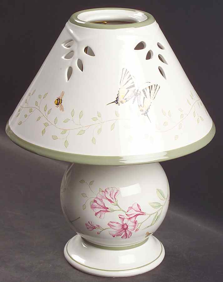 Butterfly Meadow Candle Lamp & Shade by Lenox-1
