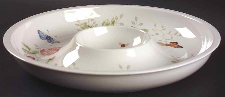 Butterfly Meadow 1 Piece Chip & Dip by Lenox-1