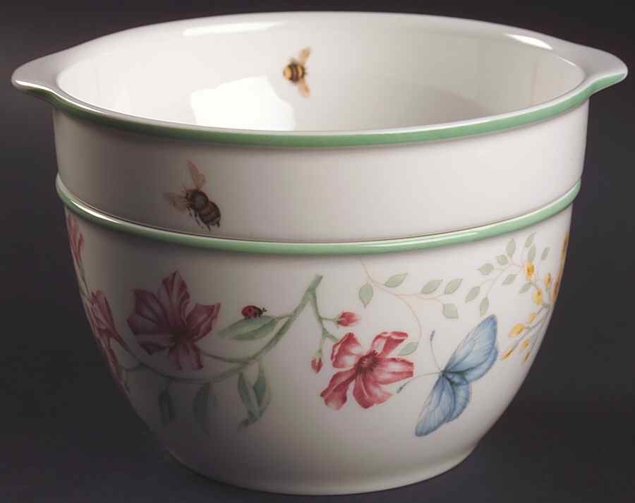 Butterfly Meadow Dip Cooler Set-(Dip Bowl &Icer by Lenox-1