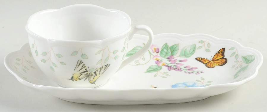 Butterfly Meadow Soup Mug & Sandwich Set by Lenox-1