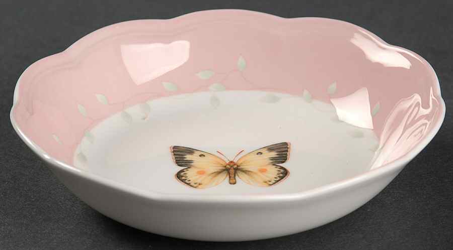 Butterfly Meadow Fruit/Dessert (Sauce) Bowl by Lenox-1