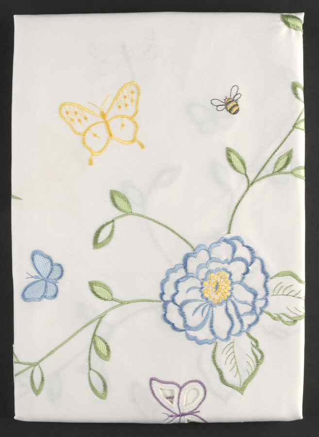 Butterfly Meadow 52" Square Tablecloth by Lenox-1