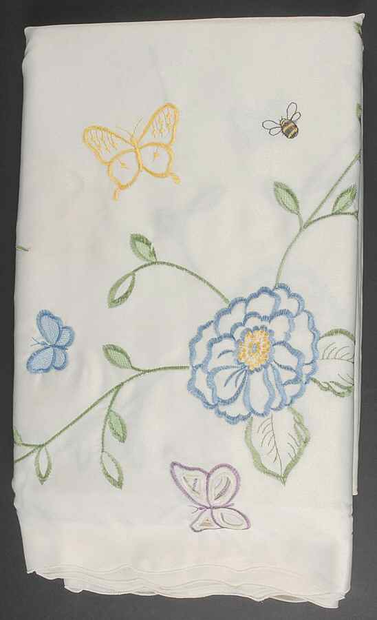 Butterfly Meadow 60" X 120" Rectangular Tablecloth by Lenox-1