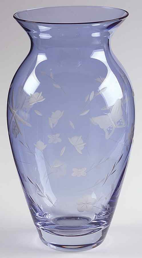 Butterfly Meadow 10" Glassware Vase by Lenox-1