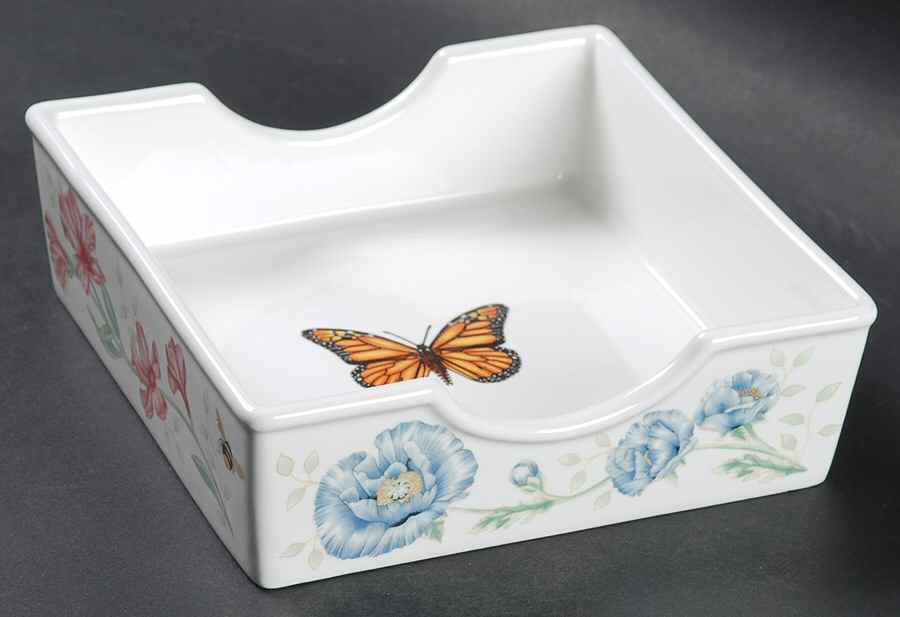 Butterfly Meadow Napkin Holder/Box by Lenox-1