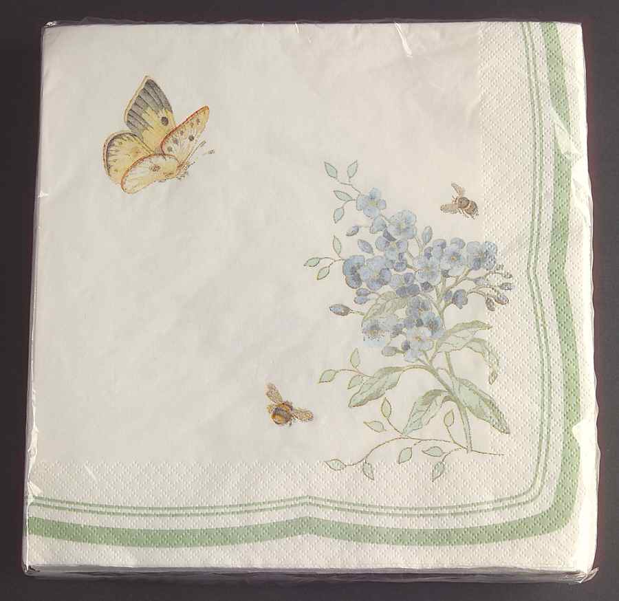 Butterfly Meadow Package of Paper Dinner Napkins by Lenox-1