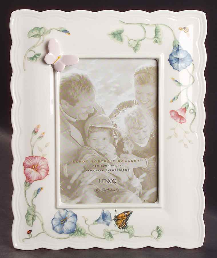 Butterfly Meadow Frame-Holds 5" X 7" by Lenox-1