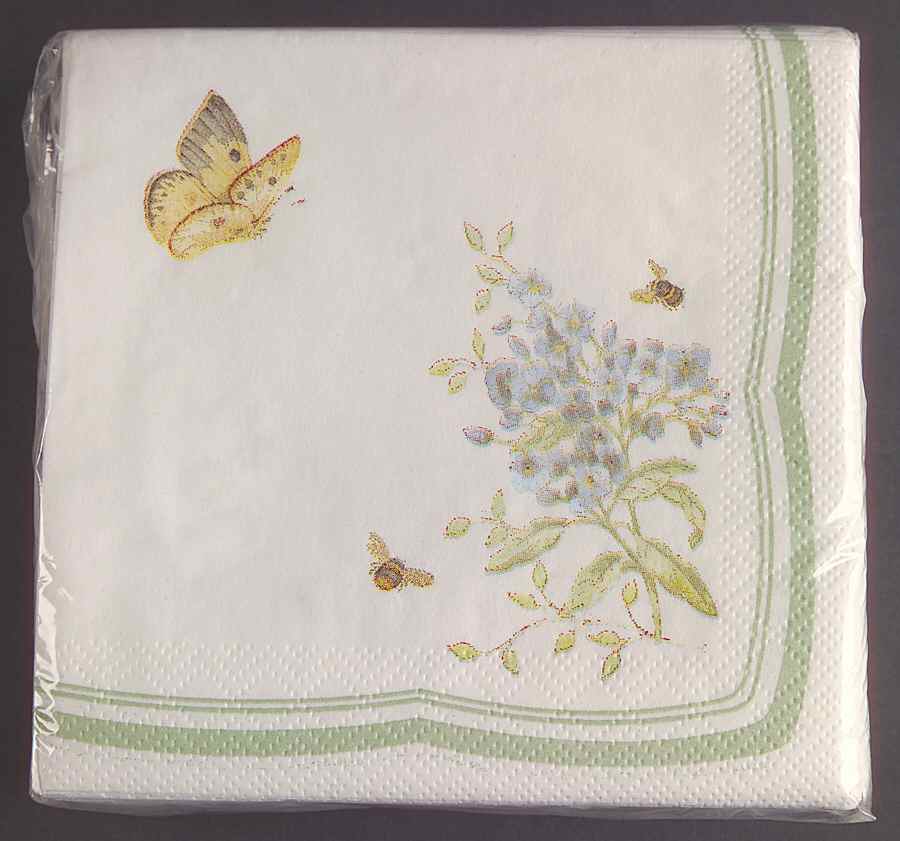Butterfly Meadow Package of Paper Beverage Napkins by Lenox-1