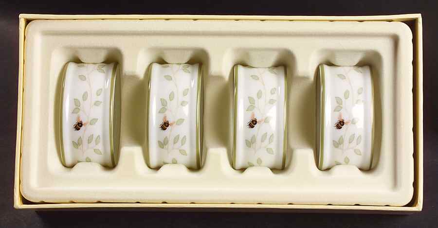 Butterfly Meadow Napkin Ring - Set of 4 by Lenox-1