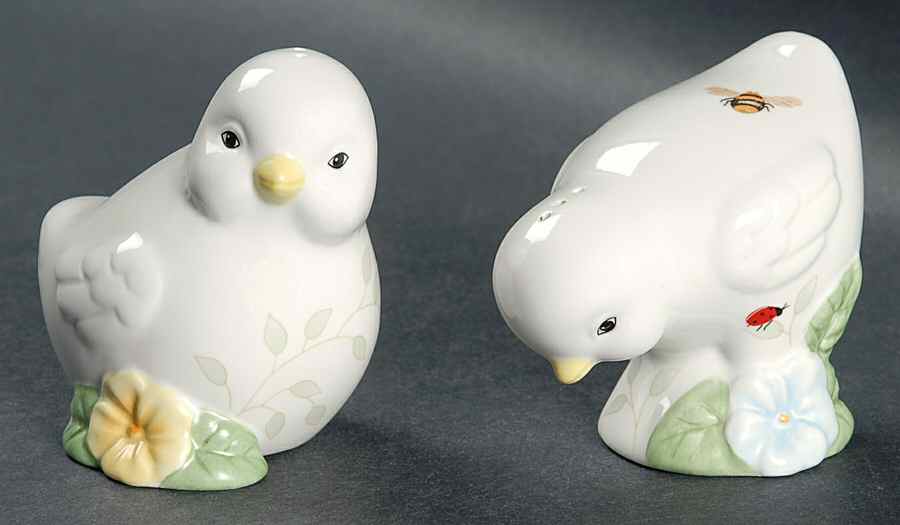 Butterfly Meadow Figural Salt and Pepper by Lenox-1