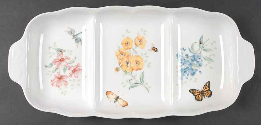 Butterfly Meadow 3-Part Relish by Lenox-1