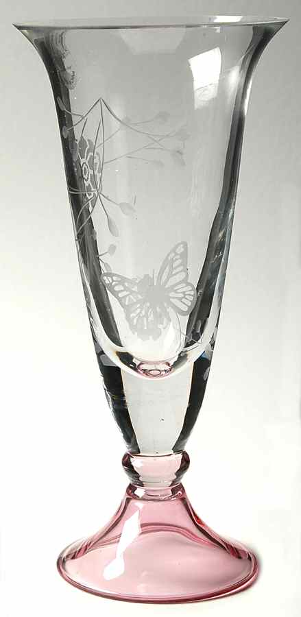 Butterfly Meadow Glassware Bud Vase by Lenox-1