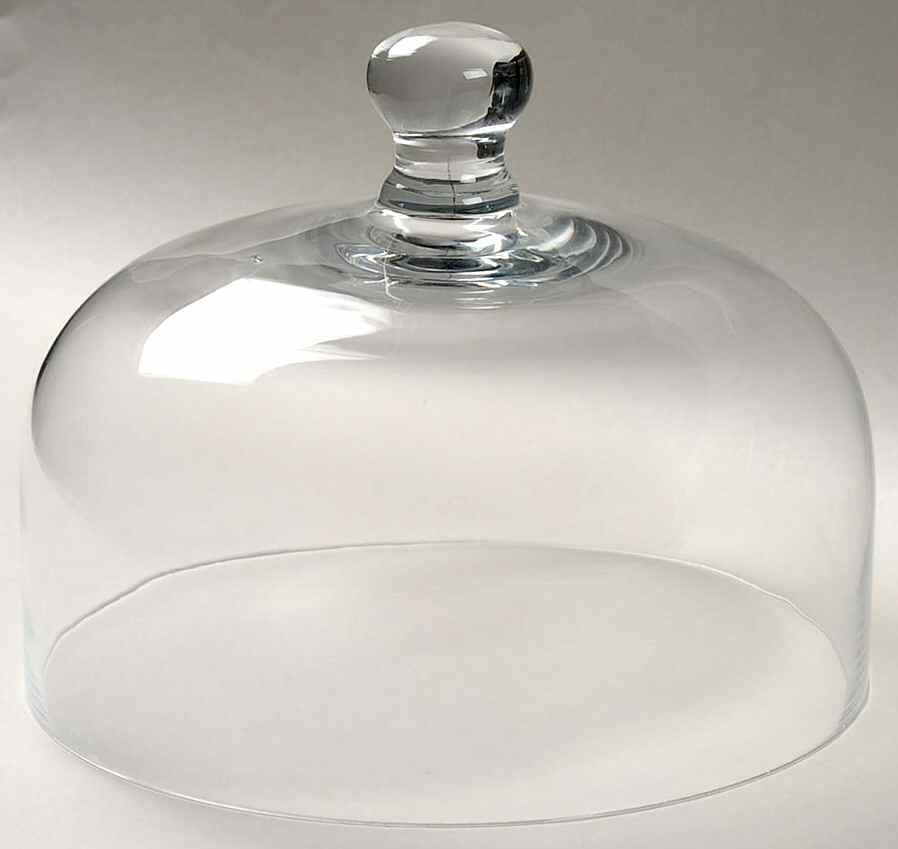 Butterfly Meadow Glass Dome for 9" Diameter Pedestal Cake Stand by Lenox-1