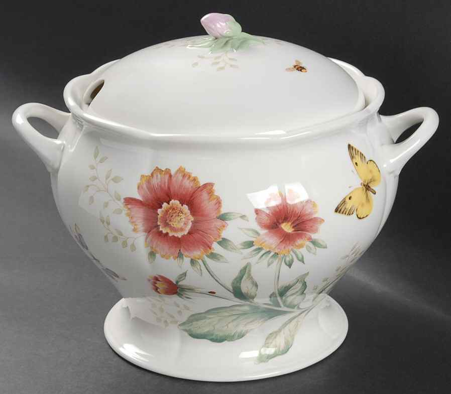 Butterfly Meadow Tureen &  Lid by Lenox-1