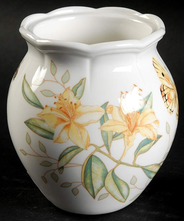 Butterfly Meadow Condiment Jar No Lid by Lenox-1