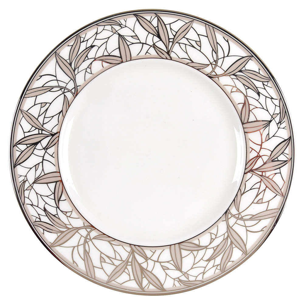 Federal Platinum Frost Accent Luncheon Plate by Lenox-1