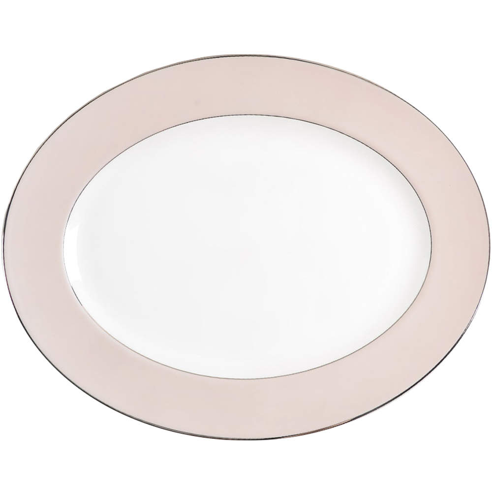 Federal Platinum Frost 13" Oval Serving Platter by Lenox-1
