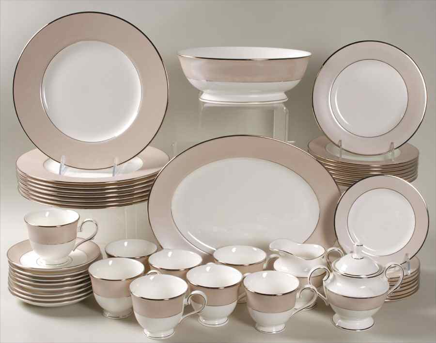 Federal Platinum Frost 45 Piece Set by Lenox-1