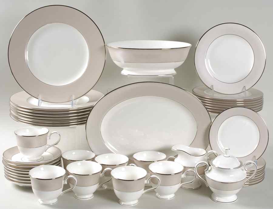 Federal Platinum Frost 45 Piece Set by Lenox-1